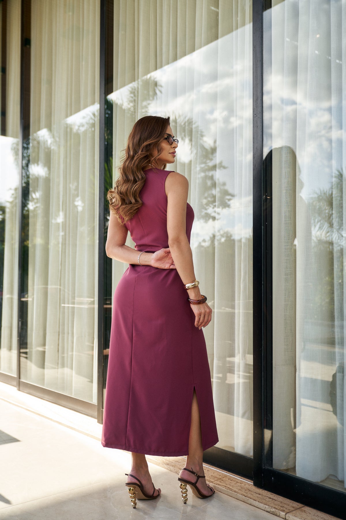 VESTIDO REGATA MAXI MIDI